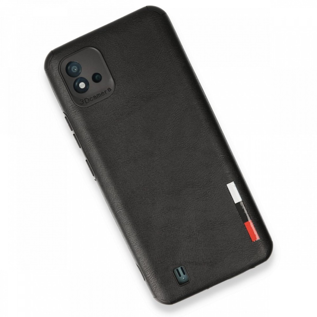  Realme C11 2021 Kılıf Loop Deri Silikon - Siyah