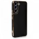  Samsung Galaxy S22 Kılıf Volet Silikon - Siyah