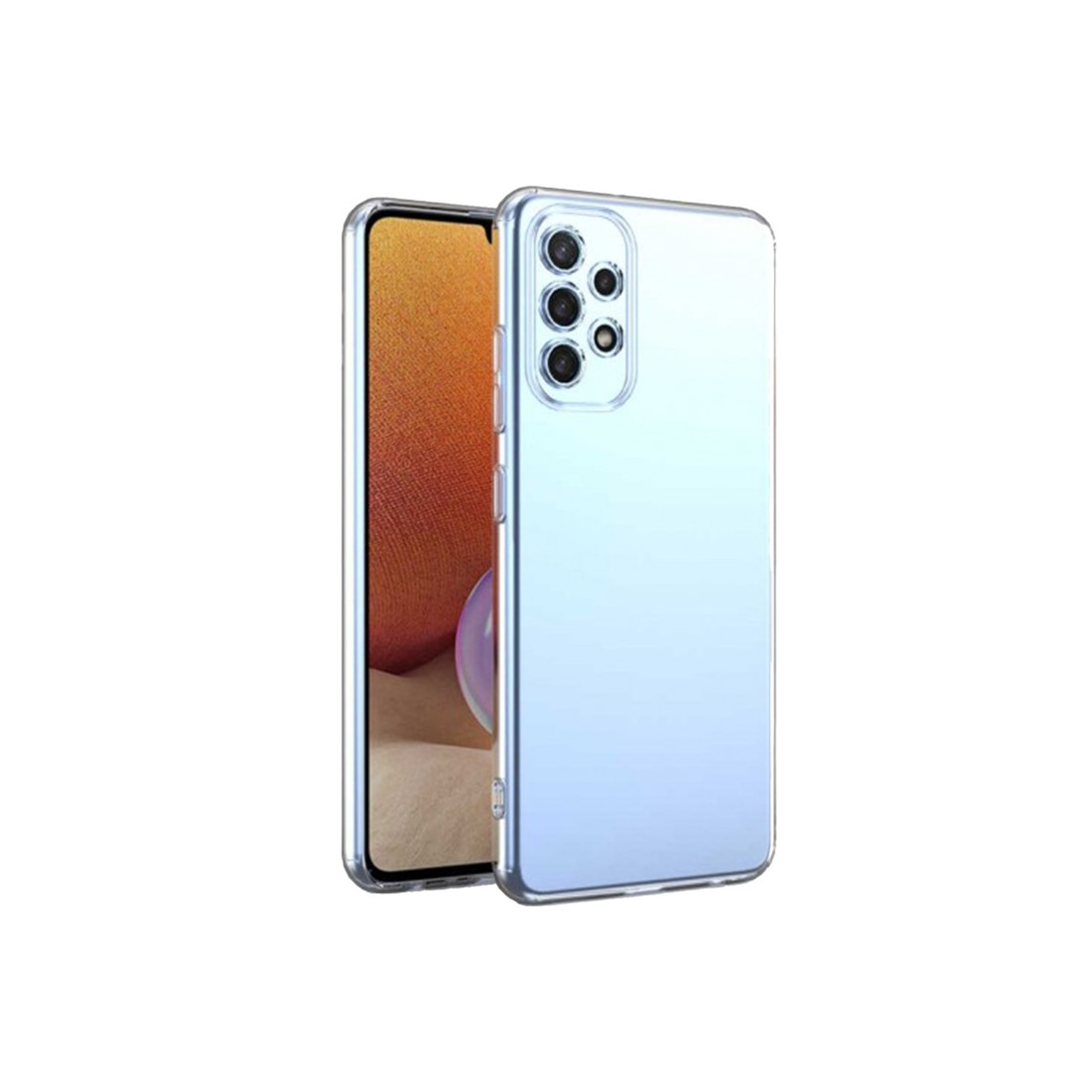  Samsung Galaxy A73 5G Kılıf Lüx Şeffaf Silikon