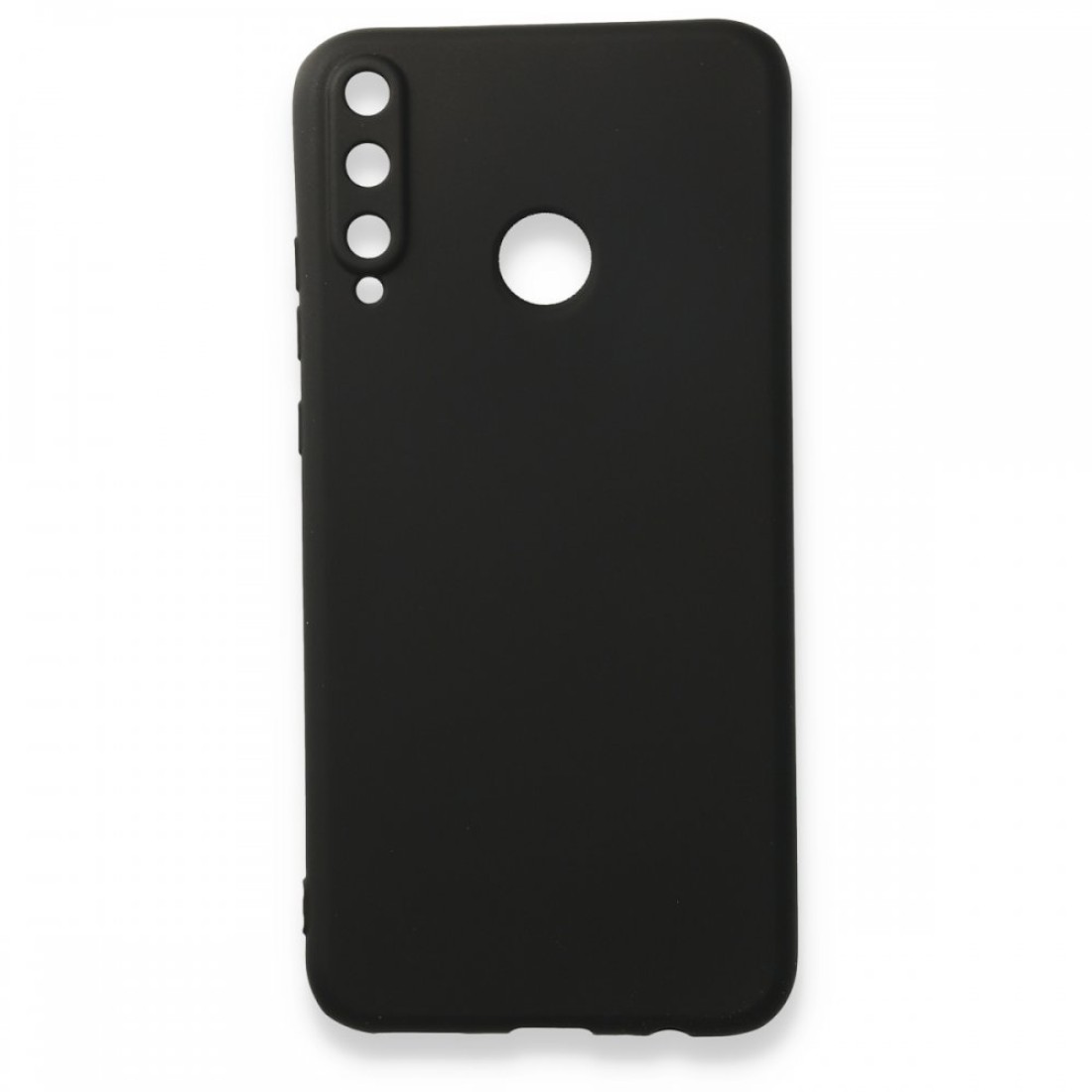  Huawei P40 Lite E Kılıf First Silikon - Siyah