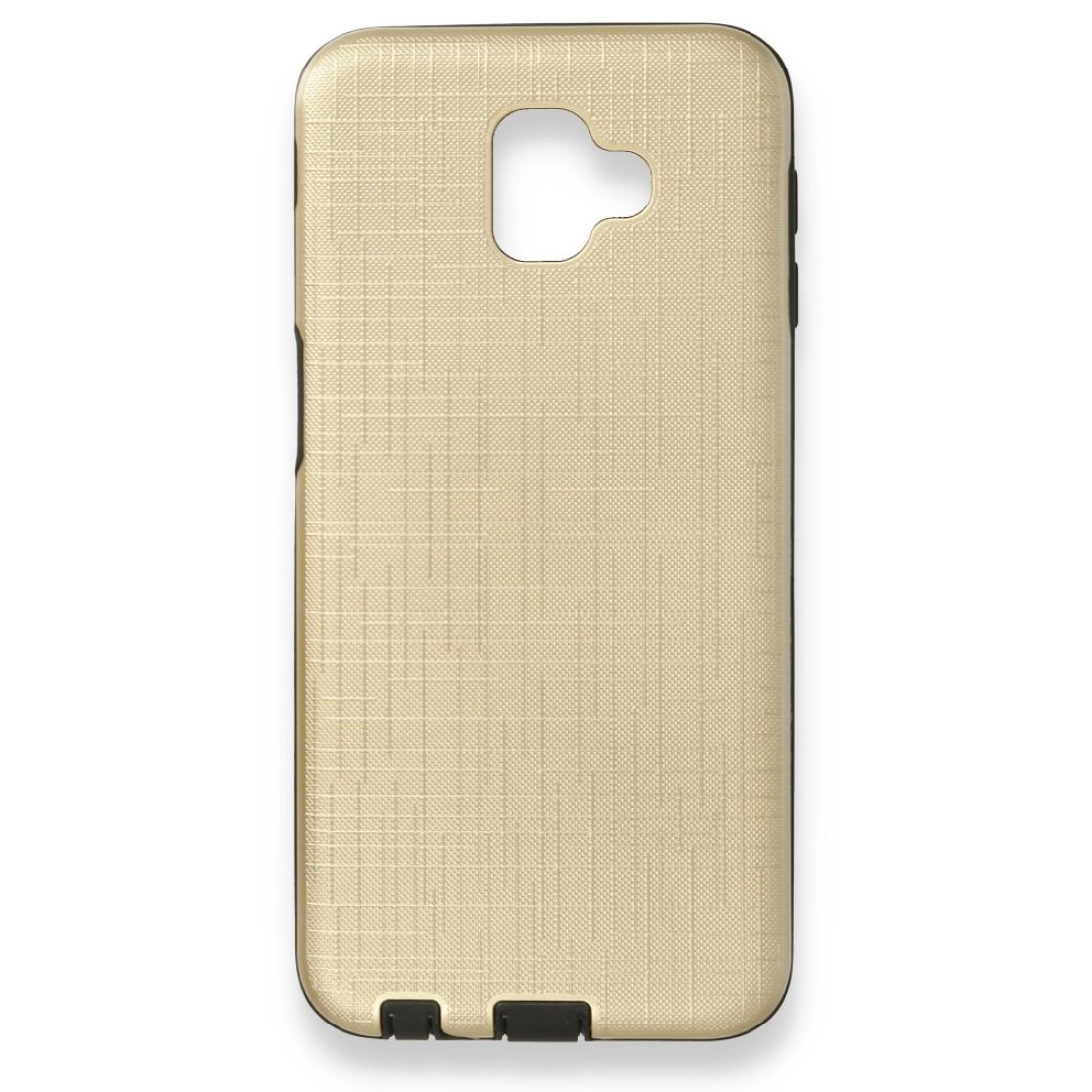  Samsung Galaxy J6 Plus Kılıf YouYou Silikon Kapak - Gold