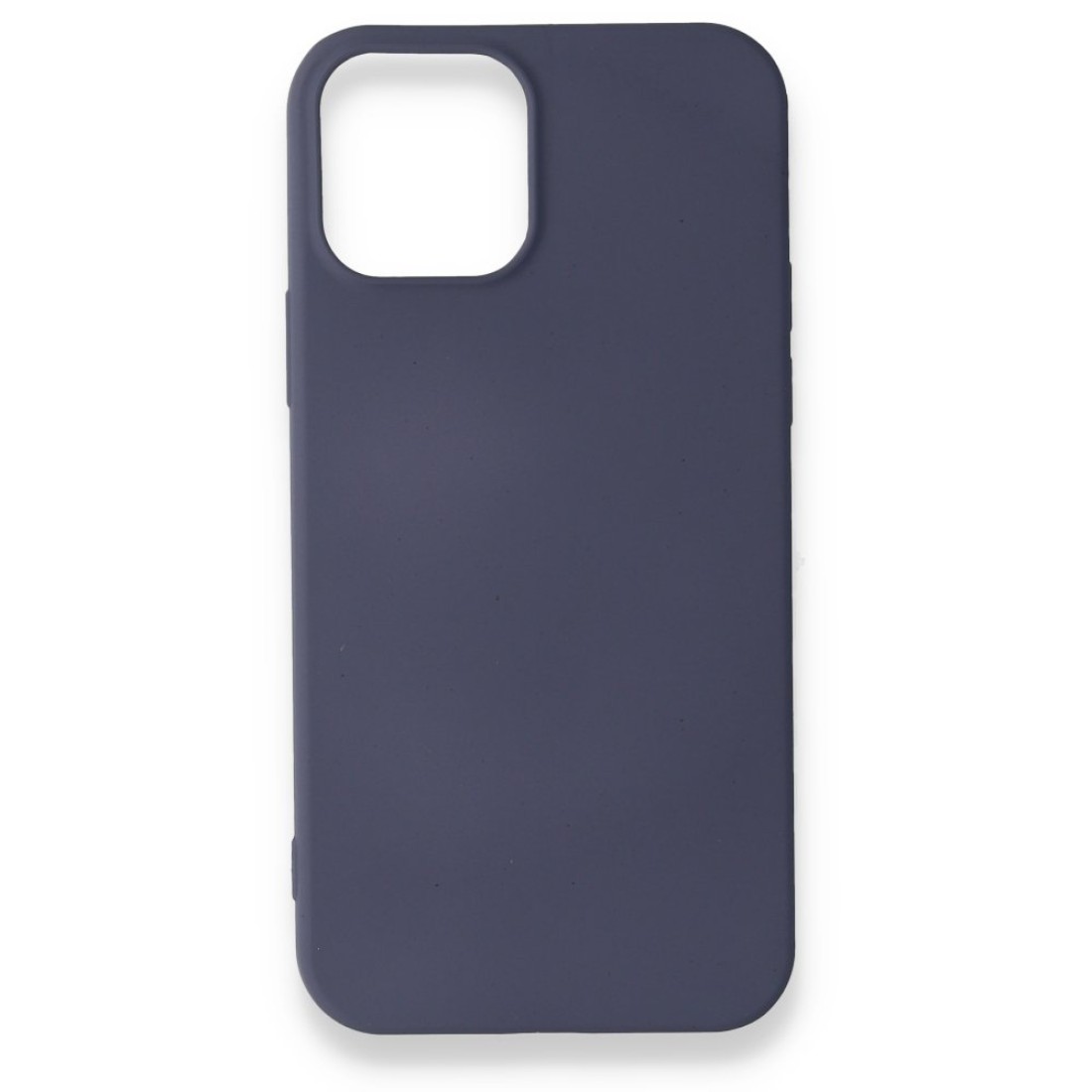  iPhone 12 Kılıf First Silikon - Gri