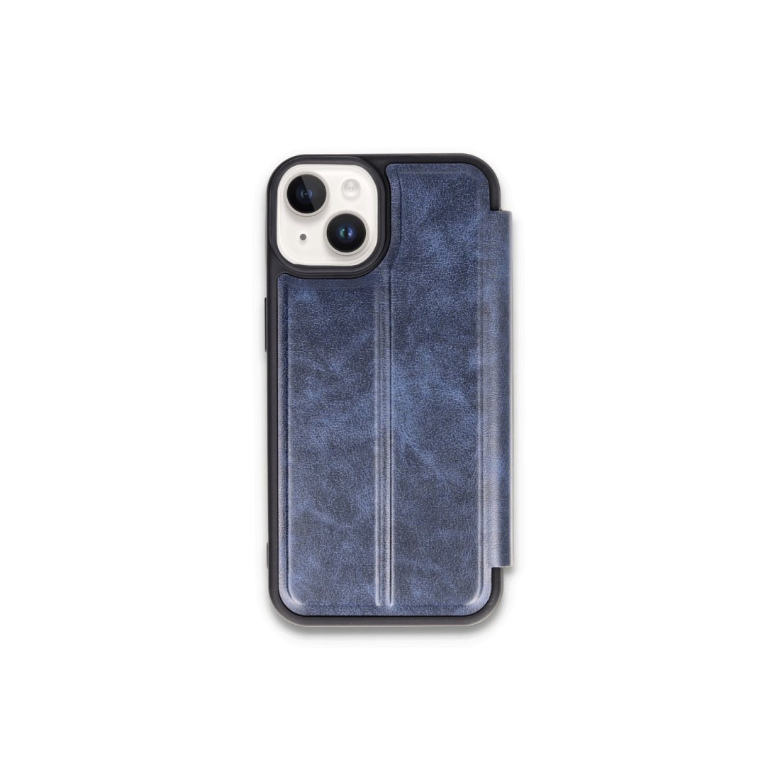  iPhone 15 Kılıf Flip Cover - Lacivert