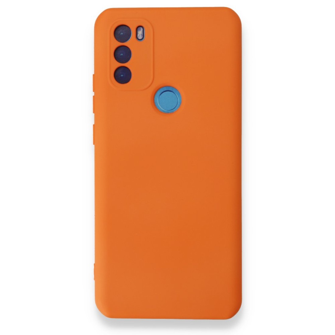  General Mobile GM 21 Plus Kılıf Nano içi Kadife Silikon - Turuncu