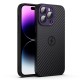  iPhone 14 Pro Kılıf Harbon Magneticsafe Karbon Kapak - Derin Mor