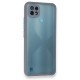  Realme C21 Kılıf Montreal Silikon Kapak - Gri