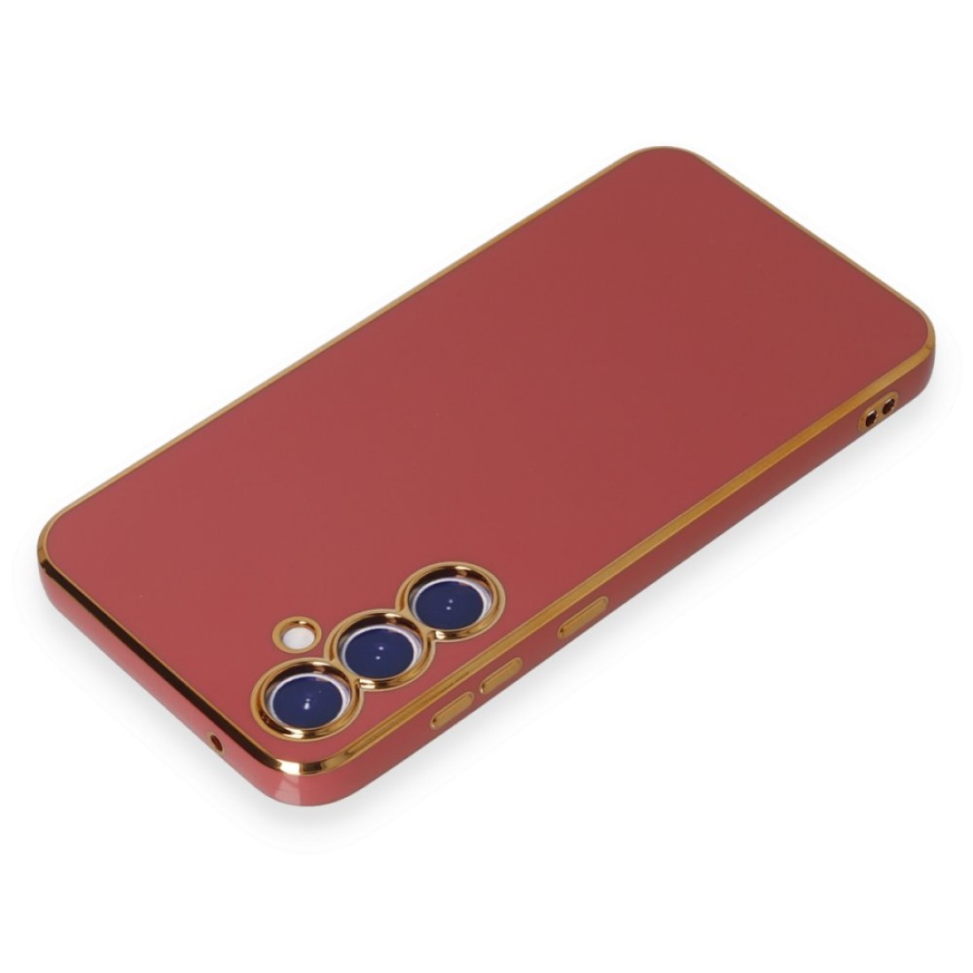  Samsung Galaxy S23 FE Kılıf Volet Silikon - Kırmızı