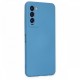  Tecno Camon 18P Kılıf Nano içi Kadife Silikon - Mavi