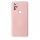  General Mobile GM 21 Pro Kılıf Nano içi Kadife Silikon - Pudra