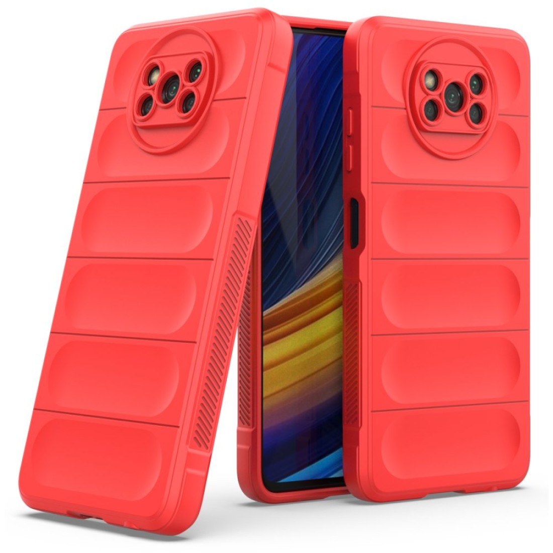 Xiaomi Pocophone X3 Pro Kılıf Optimum Silikon - Kırmızı Xiaomi Pocophone X3 Pro Kılıf Optimum Silikon - Kırmızı