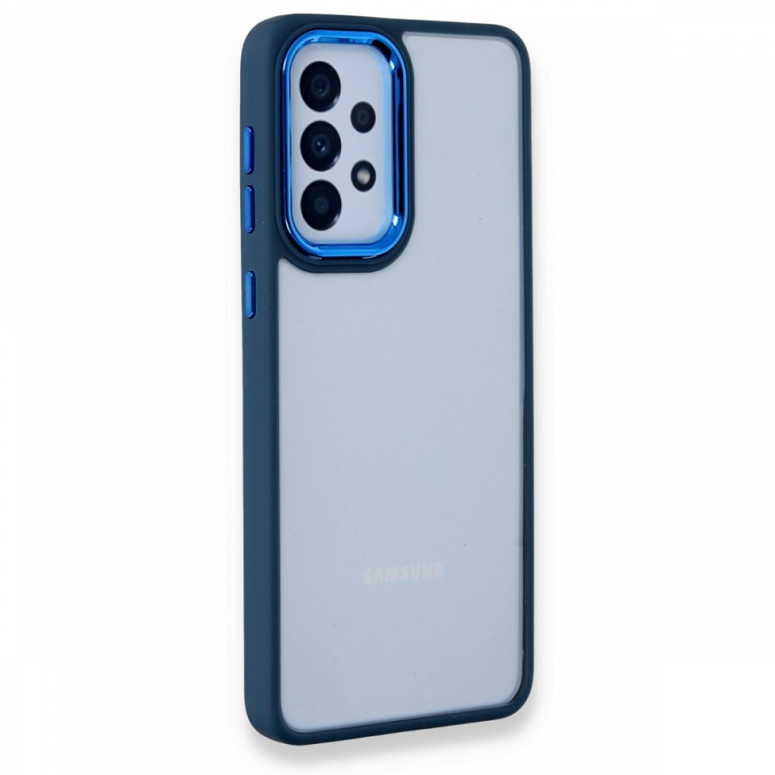  Samsung Galaxy A73 5G Kılıf Dora Kapak - Mavi