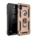  iPhone XS Max Kılıf Sofya Yüzüklü Silikon Kapak - Gold