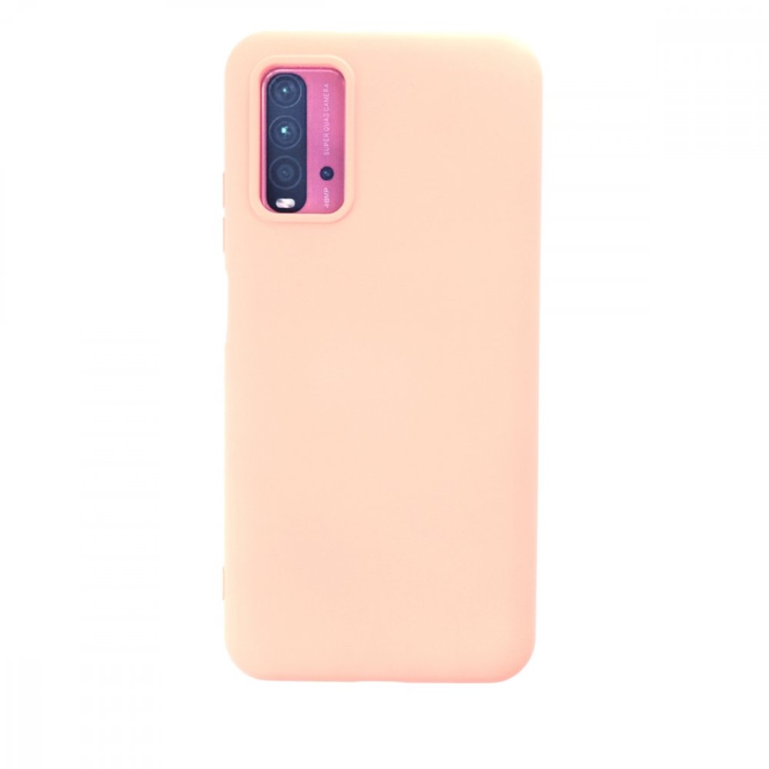  Xiaomi Redmi 9T Kılıf Nano içi Kadife Silikon - Pudra
