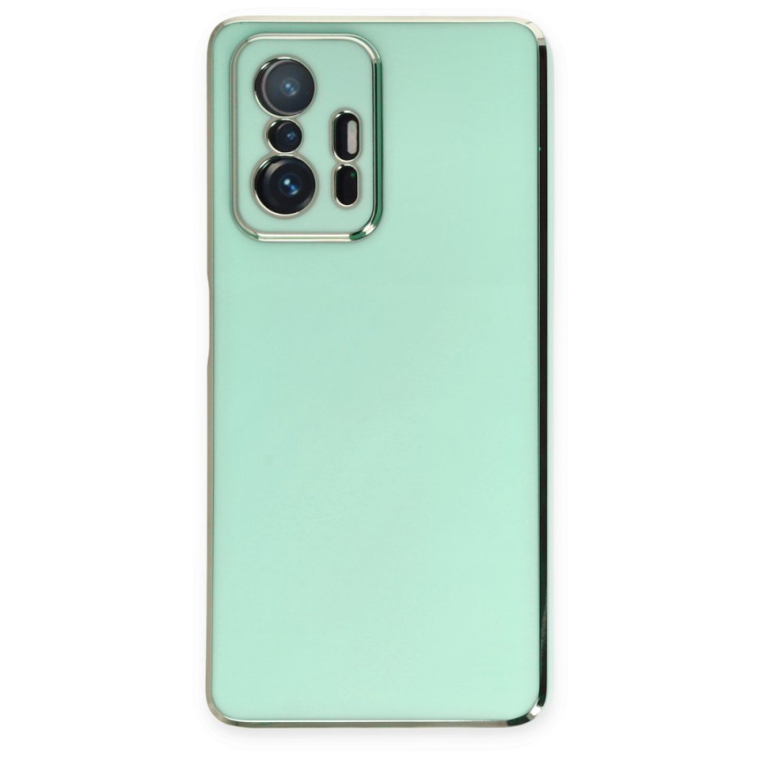  Xiaomi Mi 11T Kılıf Volet Silikon - Açık Yeşil