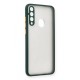  Huawei Y6P Kılıf Montreal Silikon Kapak - Yeşil