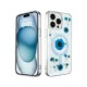 iPhone 14 Pro Kılıf Daisy Simli Magsafe Kapak - Mavi iPhone 14 Pro Kılıf Daisy Simli Magsafe Kapak - Mavi