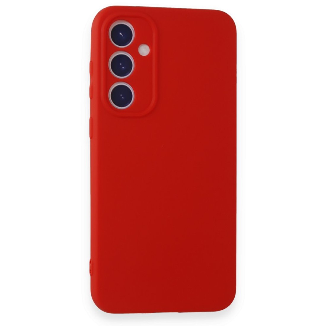  Samsung Galaxy S23 FE Kılıf First Silikon - Kırmızı