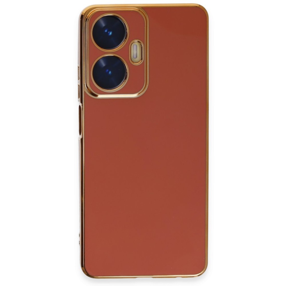  Realme C55 Kılıf Volet Silikon - Kırmızı