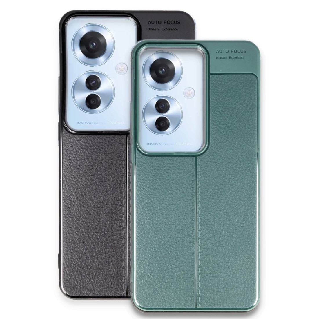  Oppo Reno 11F Kılıf Auto Focus Kapak - Siyah