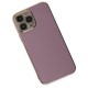  iPhone 14 Pro Max Kılıf Volet Silikon - Mor