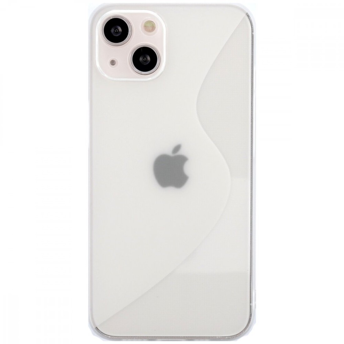 iPhone 13 Kılıf S Silikon - Şeffaf