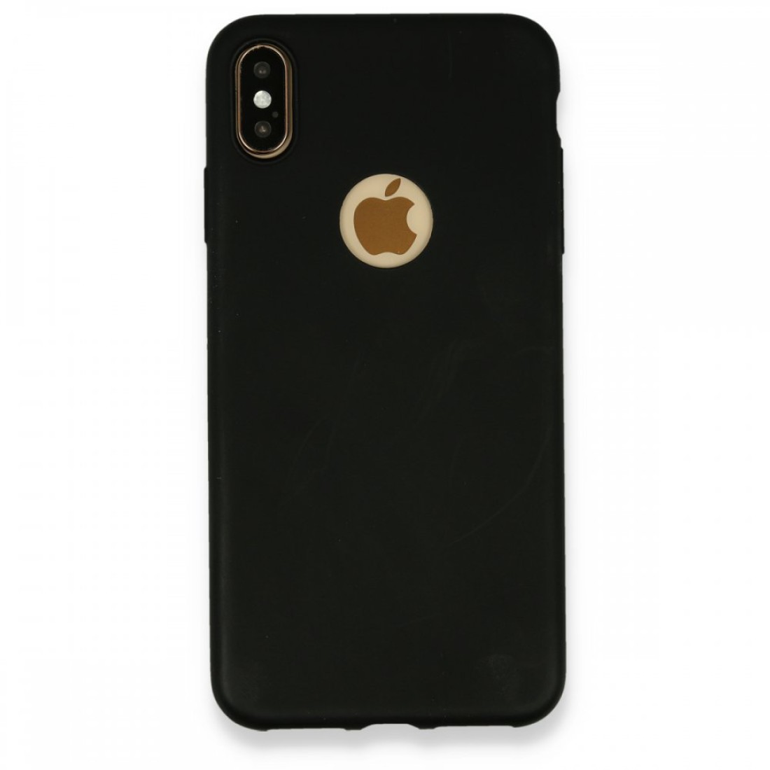  iPhone XS Max Kılıf First Silikon - Siyah