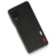Samsung Galaxy A12 Kılıf Loop Deri Silikon - Siyah Samsung Galaxy A12 Kılıf Loop Deri Silikon - Siyah