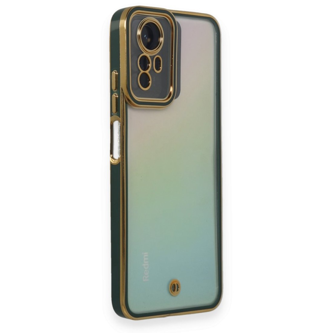 Xiaomi Redmi Note 12S Kılıf Liva Lens Silikon - Yeşil Xiaomi Redmi Note 12S Kılıf Liva Lens Silikon - Yeşil
