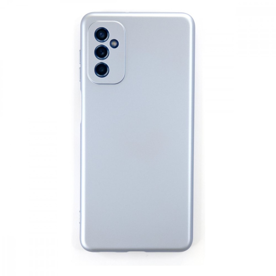  Samsung Galaxy M52 5G Kılıf Nano içi Kadife Silikon - Sky Blue