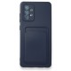  Samsung Galaxy A73 5G Kılıf Kelvin Kartvizitli Silikon - Lacivert
