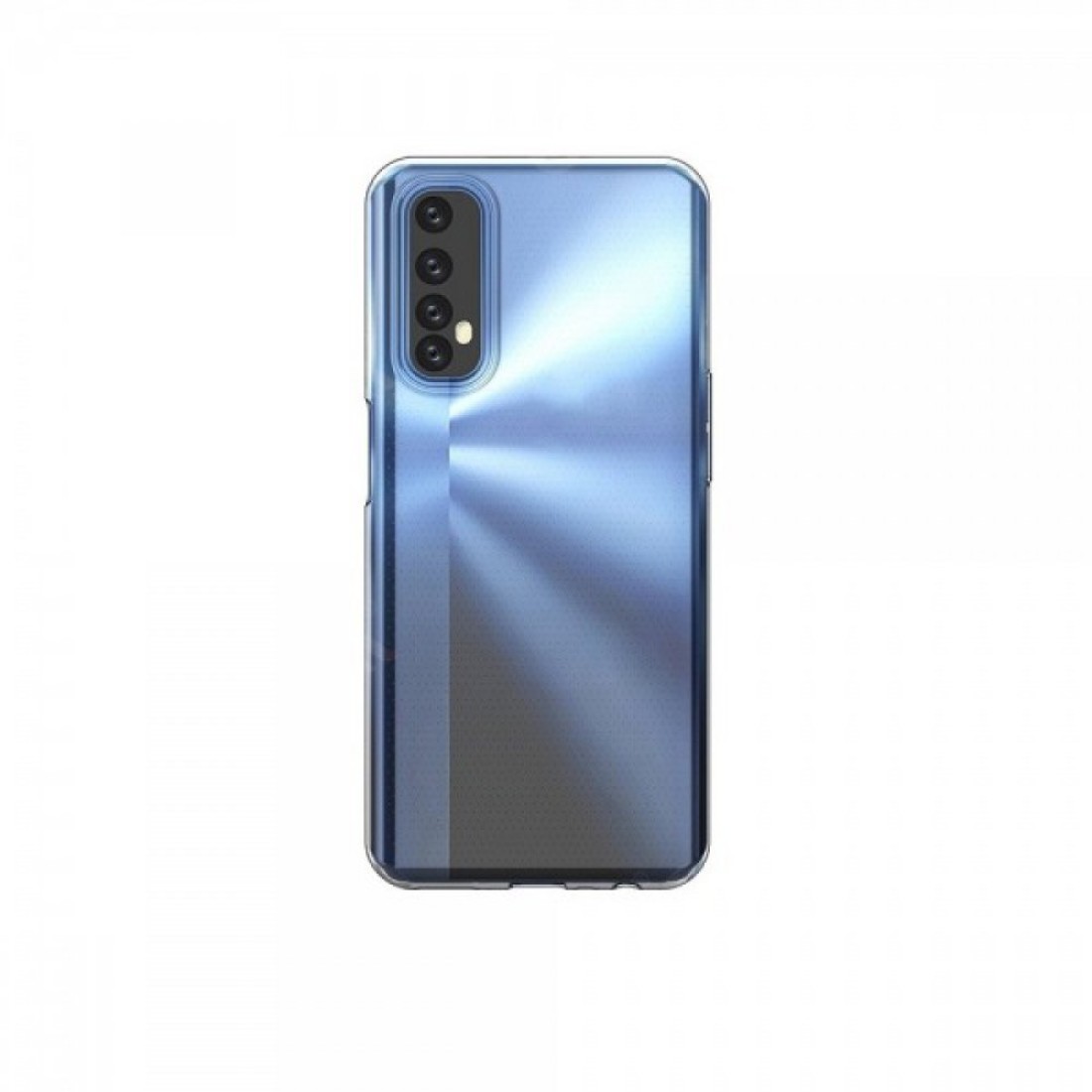  Realme 7 Kılıf Lüx Şeffaf Silikon