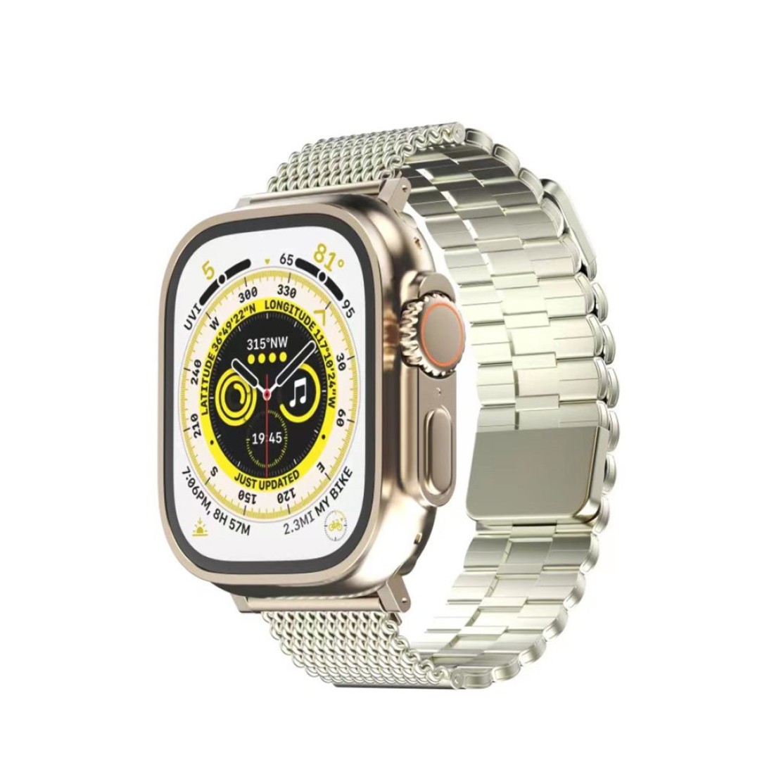  Apple Watch 38mm Ascend Metal Kordon - Yıldız Işığı