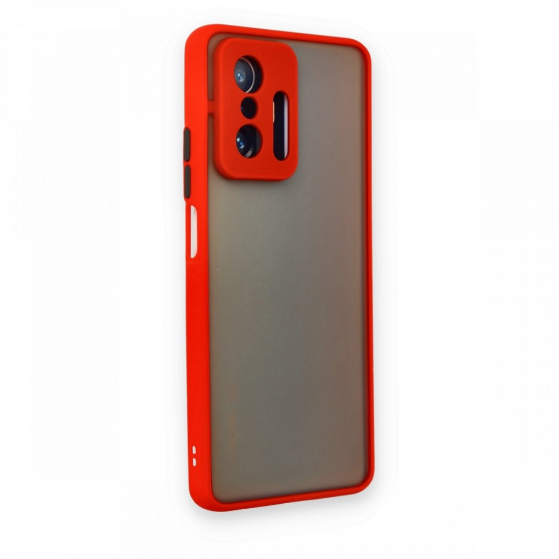  Xiaomi Mi 11T Kılıf Montreal Silikon Kapak - Kırmızı
