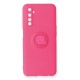 Realme 6 Kılıf Viktor Yüzüklü Silikon - Pembe Realme 6 Kılıf Viktor Yüzüklü Silikon - Pembe