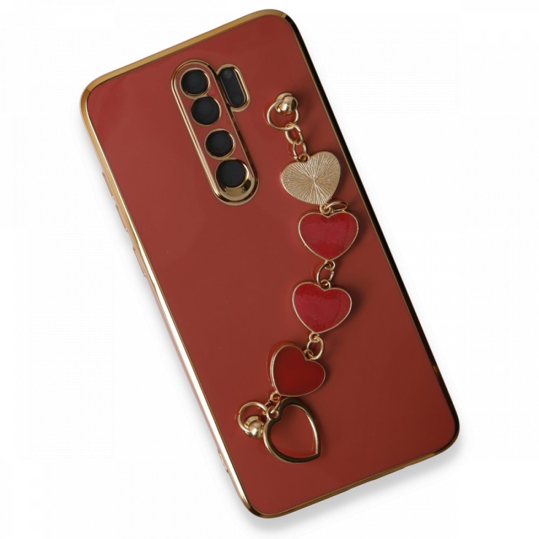  Xiaomi Redmi Note 8 Pro Kılıf Esila Silikon - Kırmızı