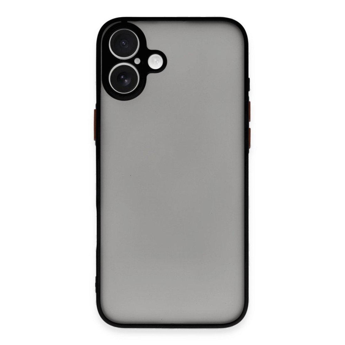  iPhone 16 Kılıf Montreal Silikon Kapak - Siyah