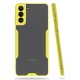 Samsung Galaxy S21 Plus Kılıf Platin Silikon - Sarı Samsung Galaxy S21 Plus Kılıf Platin Silikon - Sarı