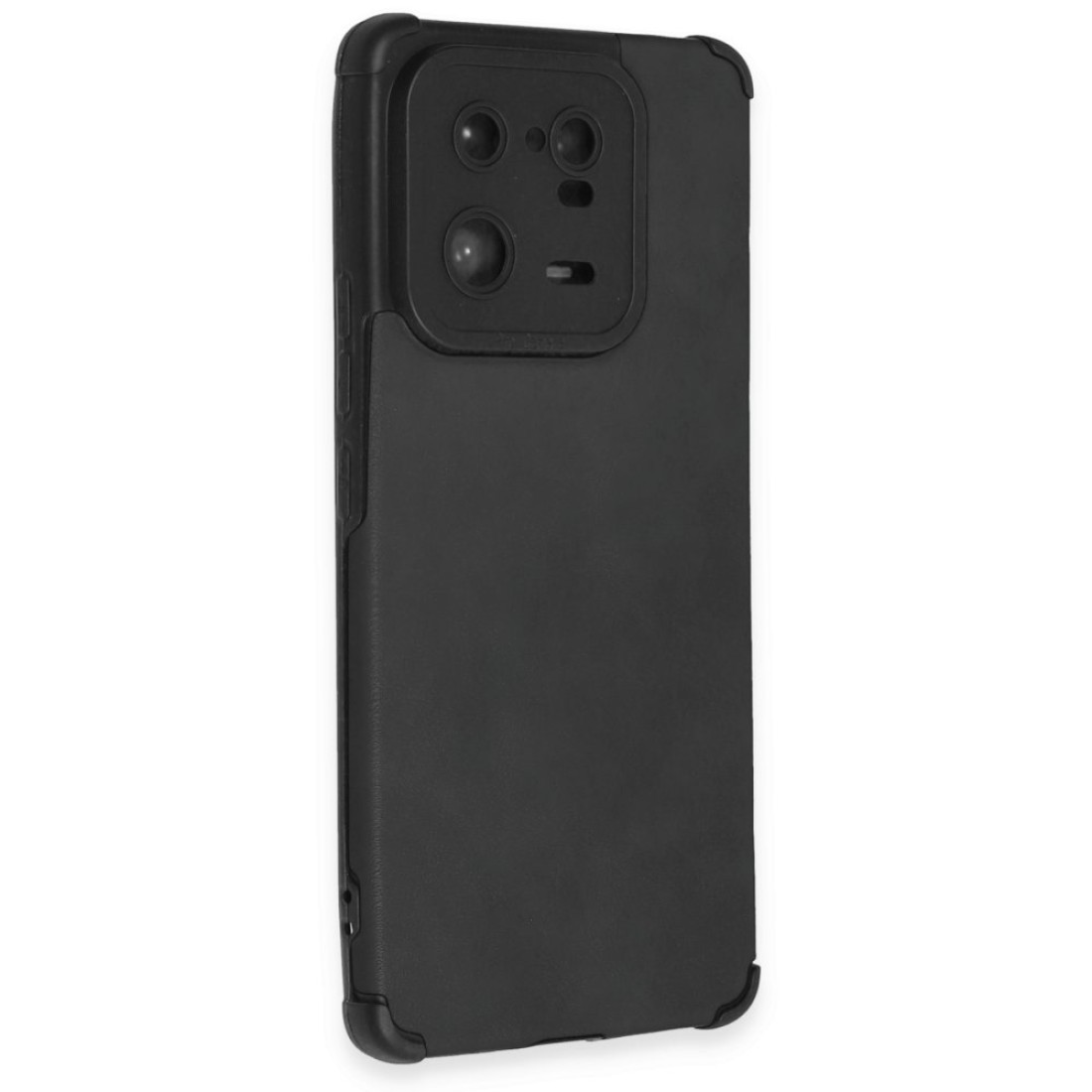 Xiaomi Mi 13 Pro Kılıf Loop Deri Silikon - Siyah Xiaomi Mi 13 Pro Kılıf Loop Deri Silikon - Siyah