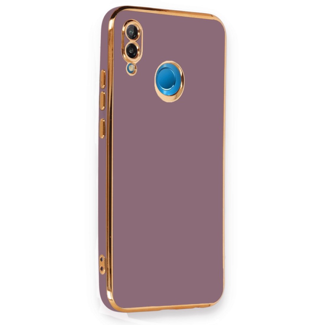  Huawei P20 Lite Kılıf Volet Silikon - Mor