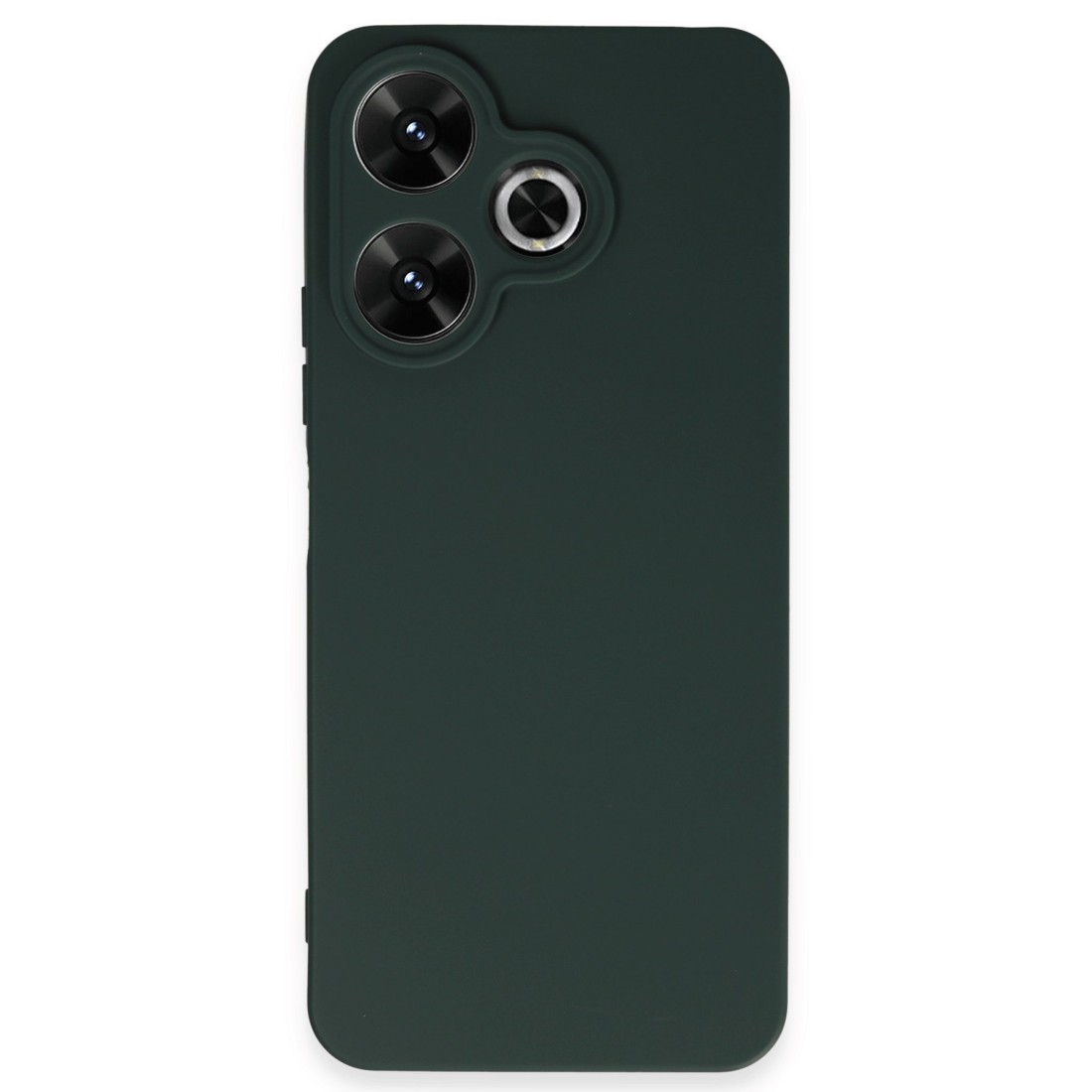 Xiaomi Redmi 13 4G Kılıf First Silikon - Koyu Yeşil Xiaomi Redmi 13 4G Kılıf First Silikon - Koyu Yeşil