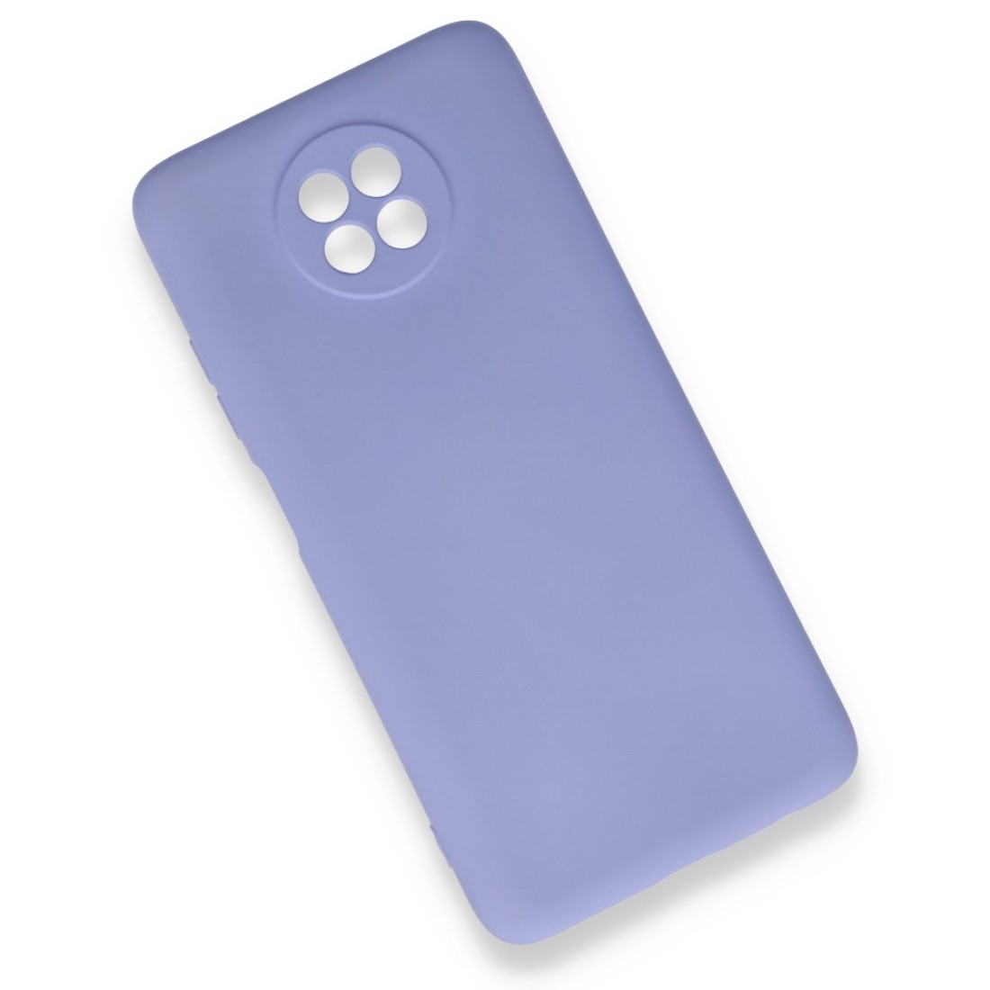  Xiaomi Redmi Note 9 5G Kılıf Nano içi Kadife Silikon - Lila