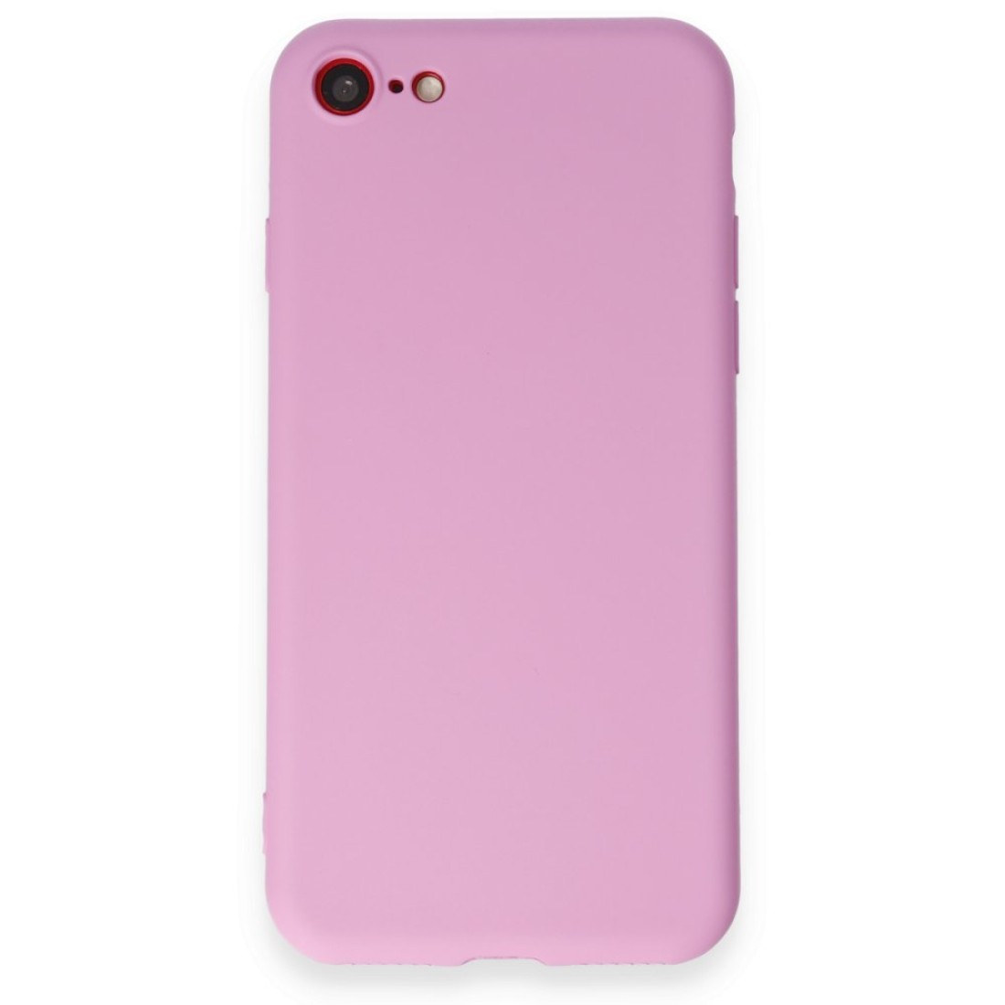 iPhone SE 2020 Kılıf First Silikon - Açık Mor