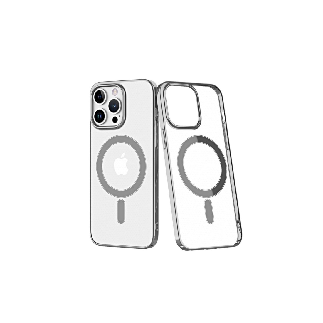  iPhone 13 Pro Max Kılıf Element Magneticsafe Sert Kapak - Gümüş