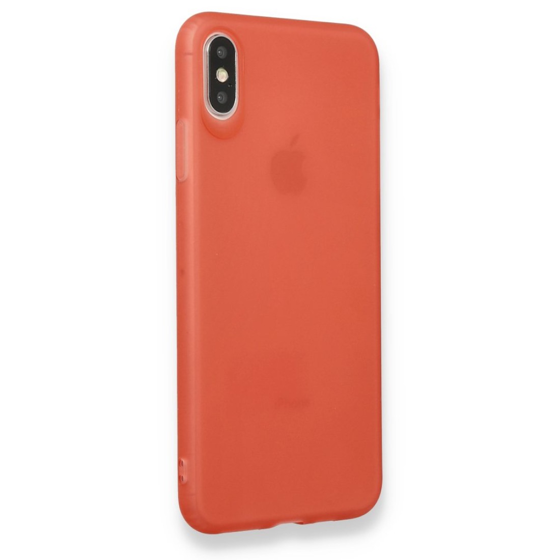  iPhone XS Kılıf Hopi Silikon - Kırmızı