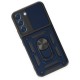 Samsung Galaxy S22 Kılıf Pars Lens Yüzüklü Silikon - Lacivert Samsung Galaxy S22 Kılıf Pars Lens Yüzüklü Silikon - Lacivert