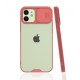  iPhone 12 Kılıf Platin Kamera Koruma Silikon - Pembe