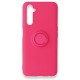 Realme 6 Pro Kılıf Viktor Yüzüklü Silikon - Pembe Realme 6 Pro Kılıf Viktor Yüzüklü Silikon - Pembe