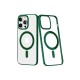  iPhone 14 Pro Max Kılıf Element Magneticsafe Sert Kapak - Köknar Yeşili