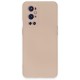  One Plus 9 Pro Kılıf Nano içi Kadife Silikon - Pudra