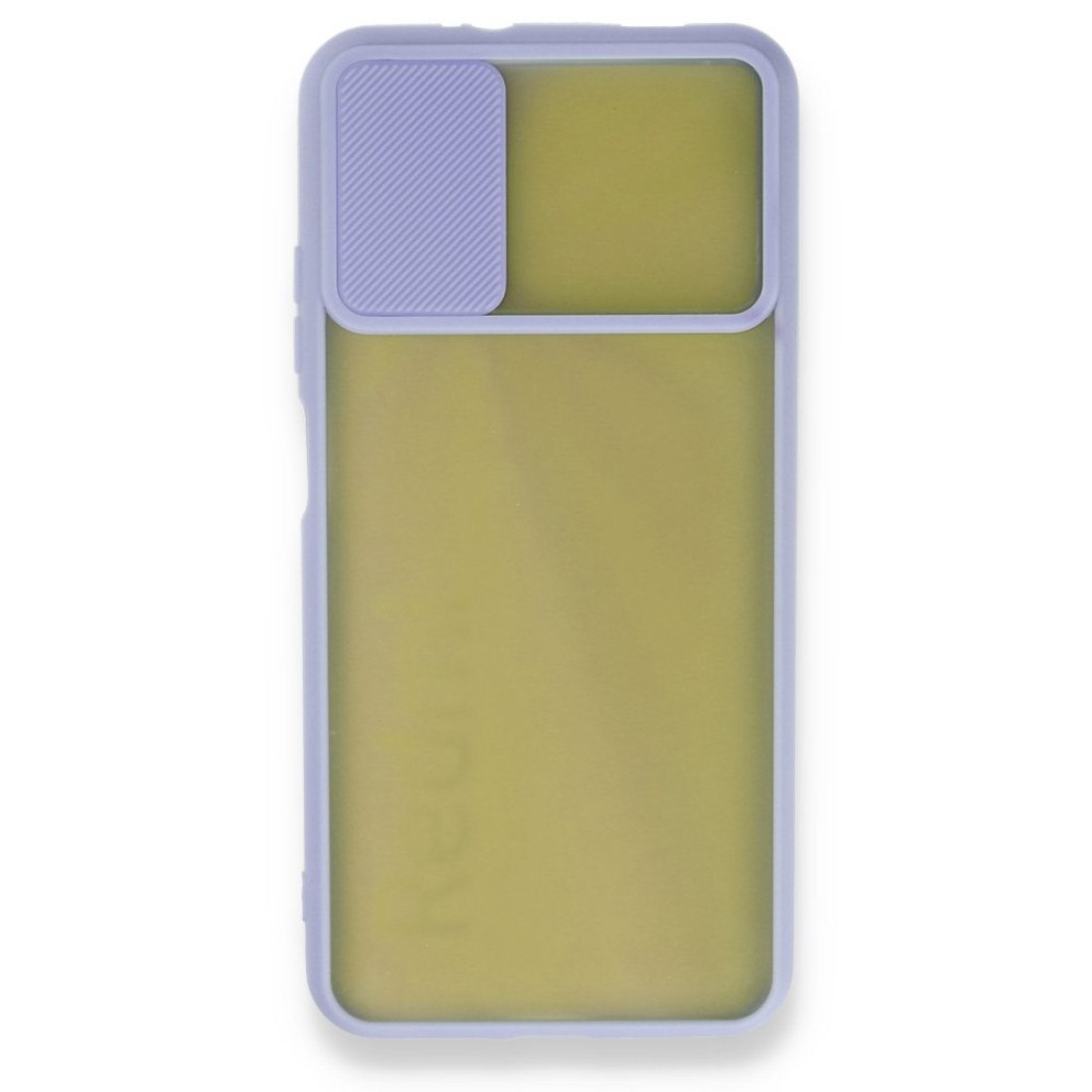  Xiaomi Redmi 9T Kılıf Palm Buzlu Kamera Sürgülü Silikon - Lila